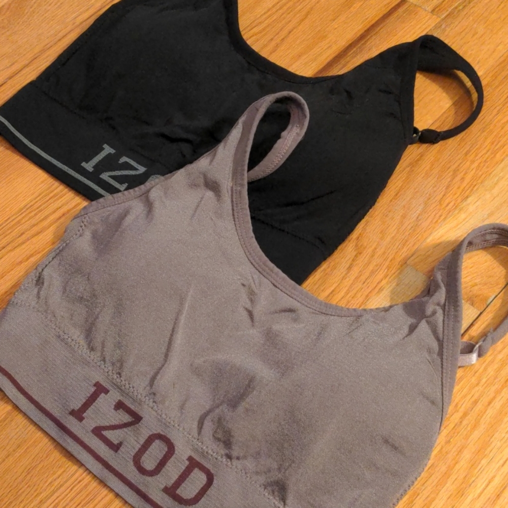 IzodComfort Racerback Bra Set - Picture 2 of 4